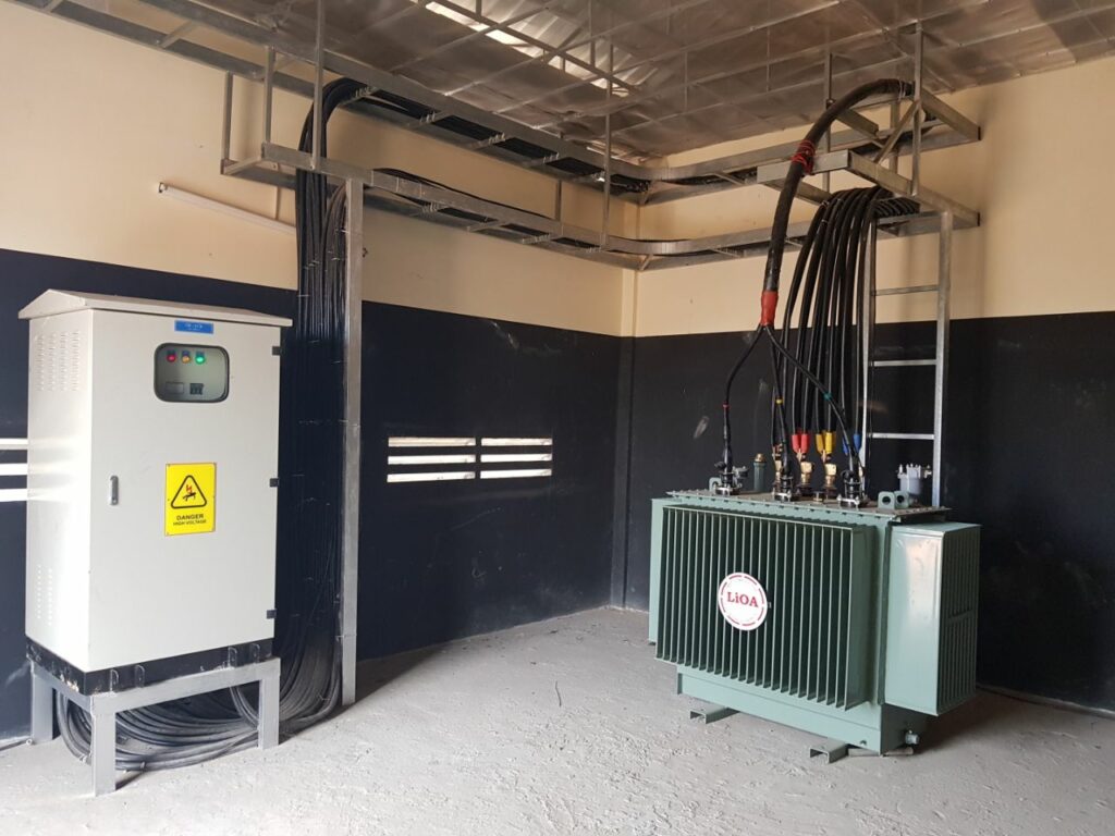 Sra Emm substation and lines 6