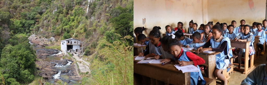 Investisseur et opérateur d’électrification rurale d’un réseau isolé alimenté par deux petites centrales hydroélectriques